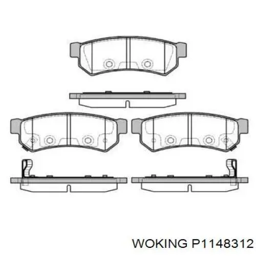Купити LP3305 Delphi Задні колодки
