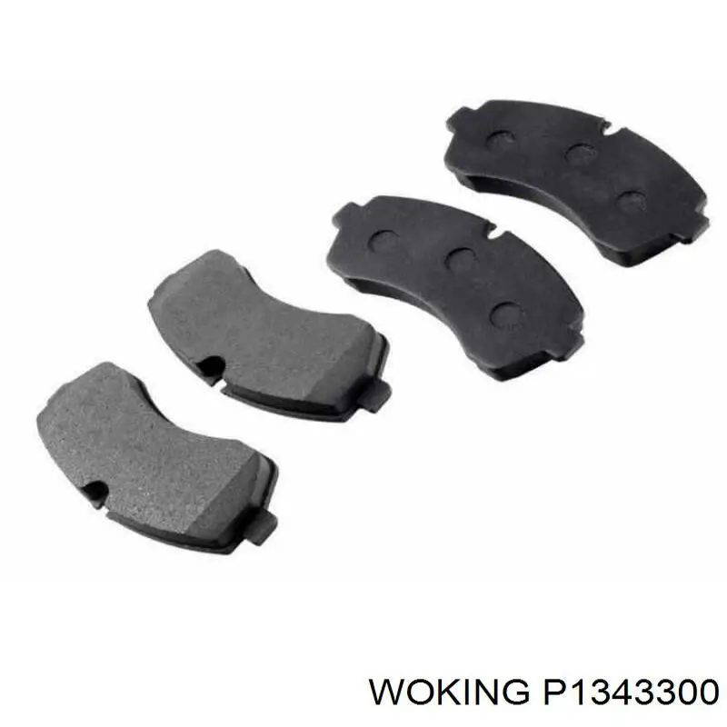 Тормозні колодки Woking P1343300