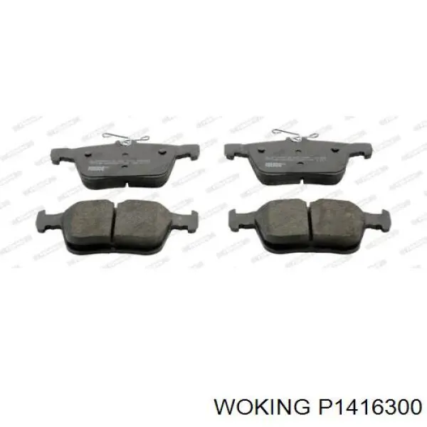 Купити P1416300 Woking Задні колодки