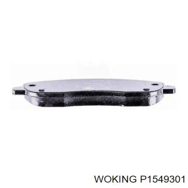 Купити P1549301 Woking Колодки гальмівні передні, дискові
