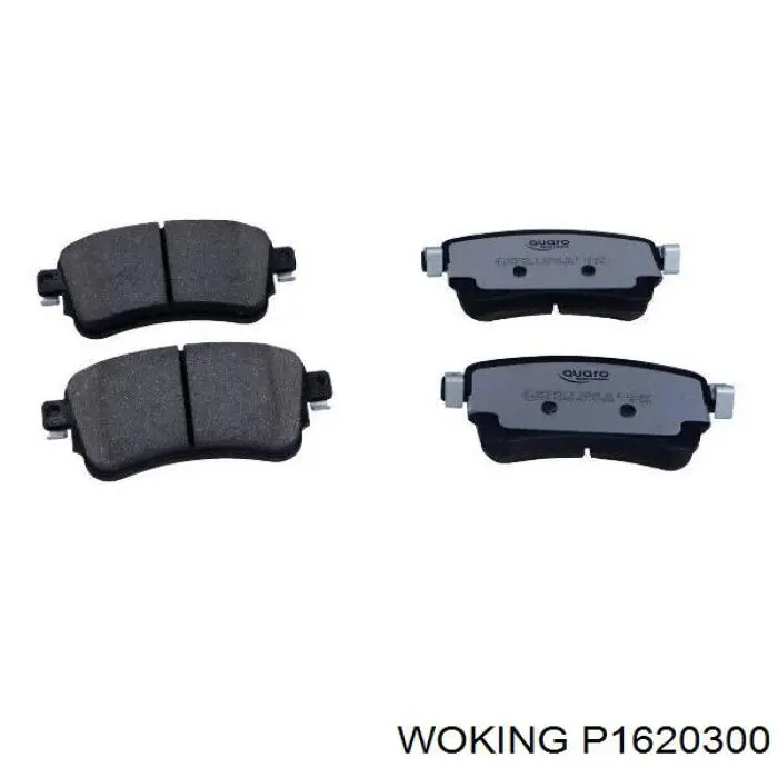Купити P1620300 Woking Задні колодки