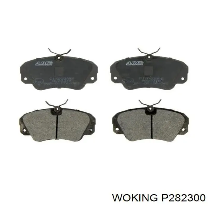 Передні тормозні колодки P282300 Woking