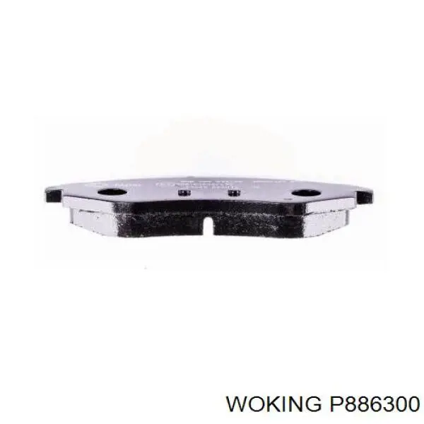 Купити P886300 Woking Колодки гальмівні передні, дискові