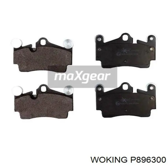 Купити P896300 Woking Задні колодки