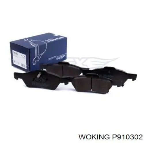 Тормозні колодки Woking P910302