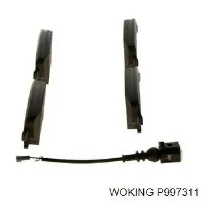 Купити P997311 Woking Задні колодки