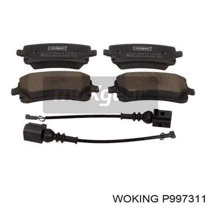 Купити P997311 Woking Задні колодки