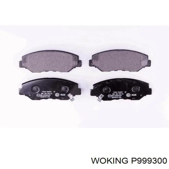 Передні тормозні колодки P999300 Woking
