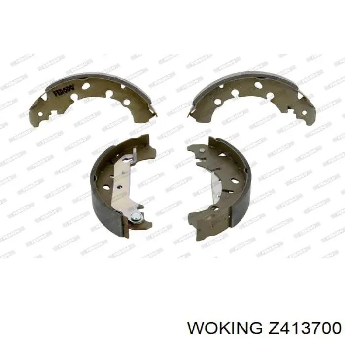 Купити Z413700 Woking Колодки гальмові задні, барабанні
