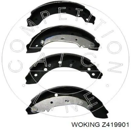 Купити Z419901 Woking Колодки гальмові задні, барабанні