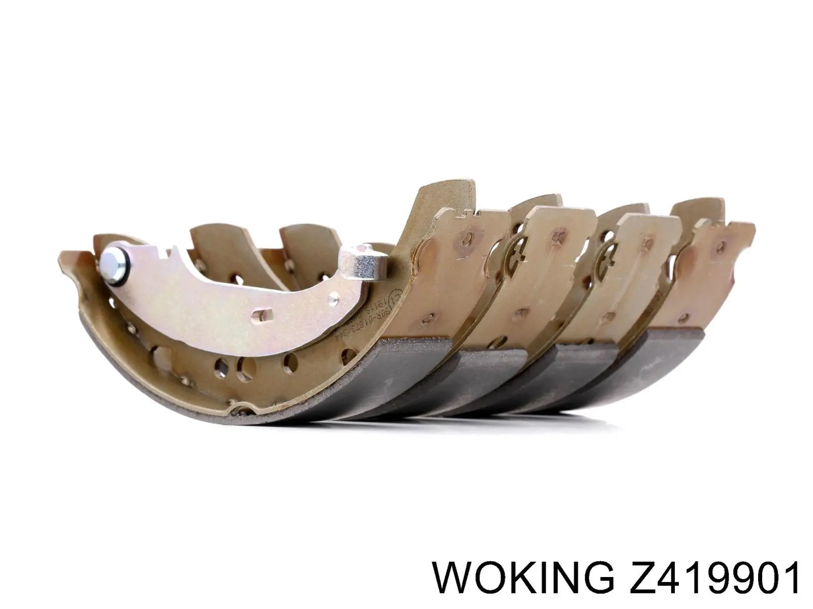 Колодки гальмові задні, барабанні Woking Z419901 ціна, від 16.99 USD