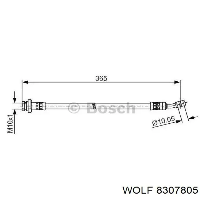 Рідина гальмівна Wolf 8307805 ціна, від 11.82 USD