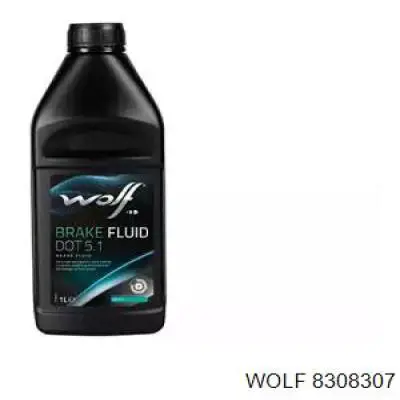 8308307 Wolf Тормозная жидкость (DOT 5.1, 1.0 л)