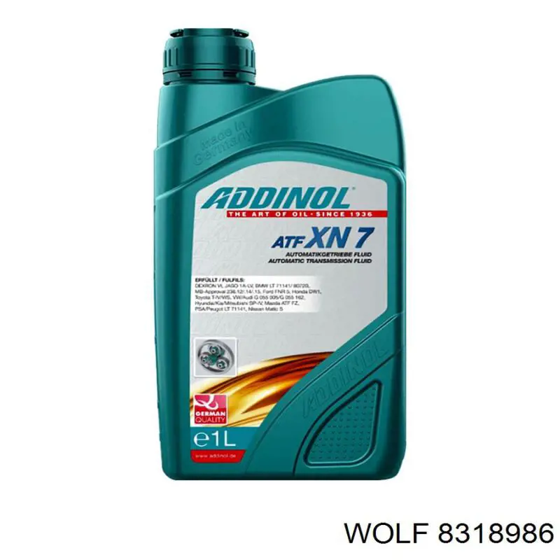 8318986 Wolf Масло АКПП