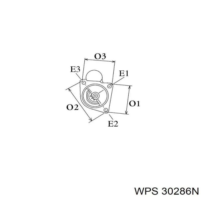 Стартер 30286N WPS