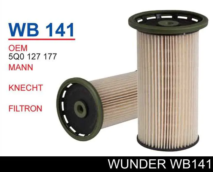 WB141 Wunder Фільтр палива