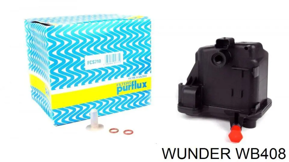 Купити WB408 Wunder Фільтр-відстійник палива грубої очистки