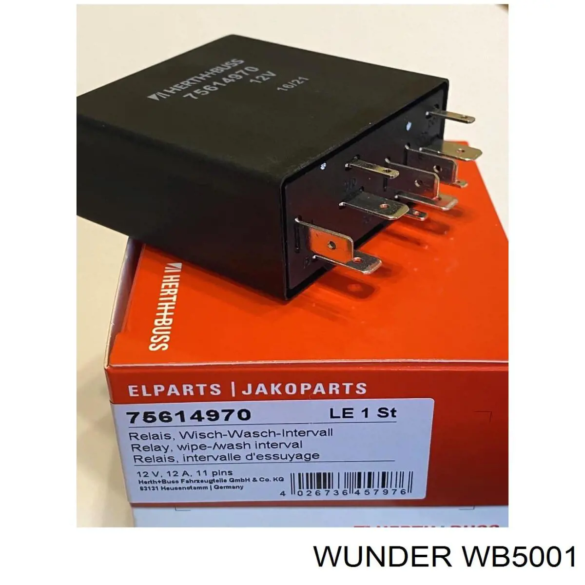 WB5001 Wunder Фільтр палива