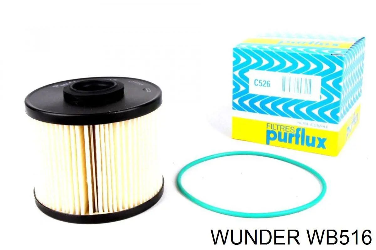 Паливний фільтр WB516 Wunder
