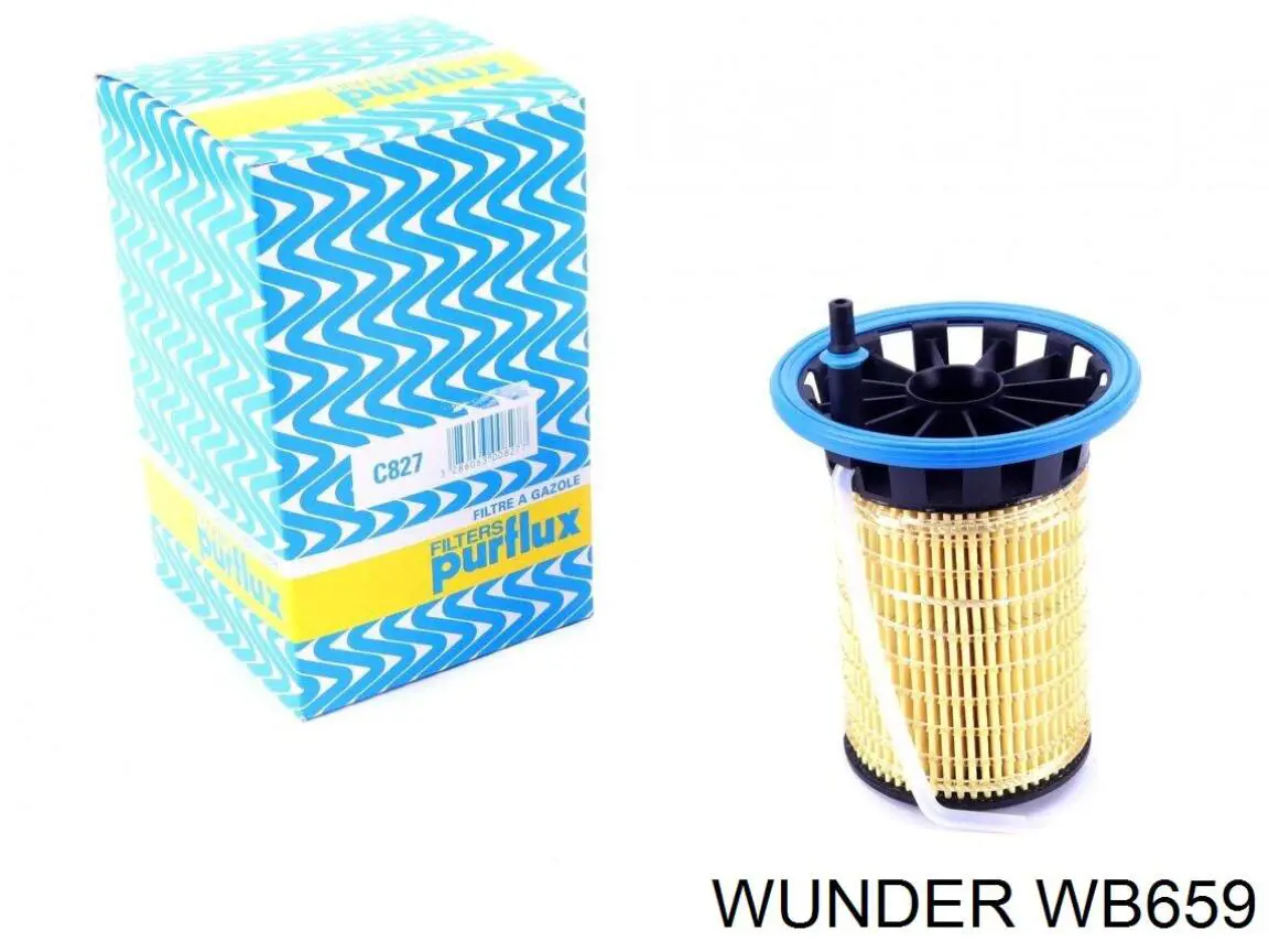 Фільтр тонкого очищення палива Wunder WB659 ціна, від 12.04 USD