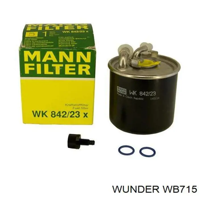 WB715 Wunder фільтр паливний