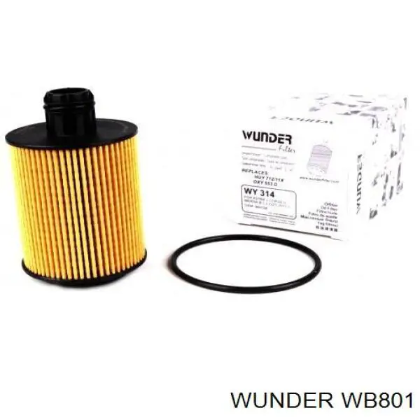Фільтр паливний Wunder WB801