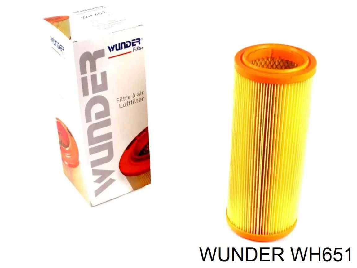 WH651 Wunder Повітряний фільтр двигуна