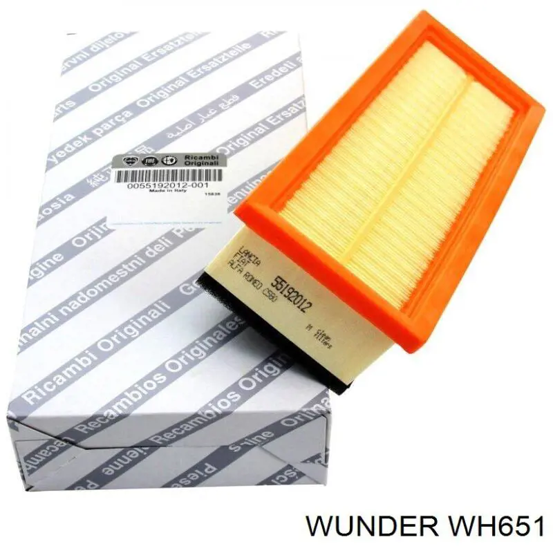 Елемент повітряного фільтра Wunder WH651 ціна, від 5.09 USD