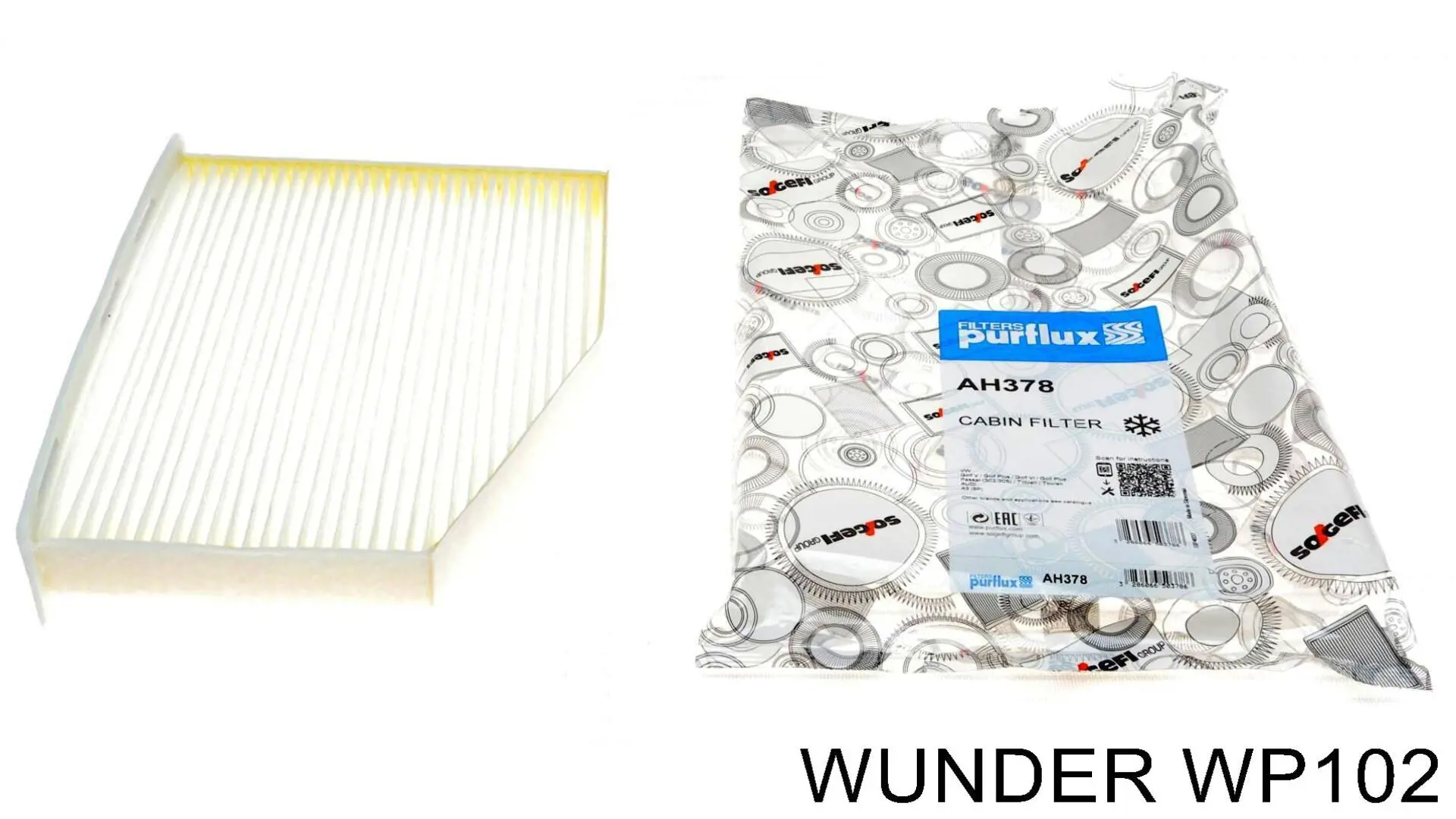 Фільтр повітряний обігрівача Wunder WP102 ціна, від 4.07 USD
