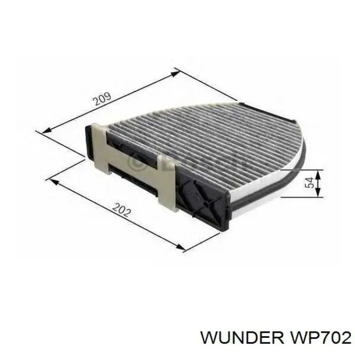 WP702 Wunder фільтр салону