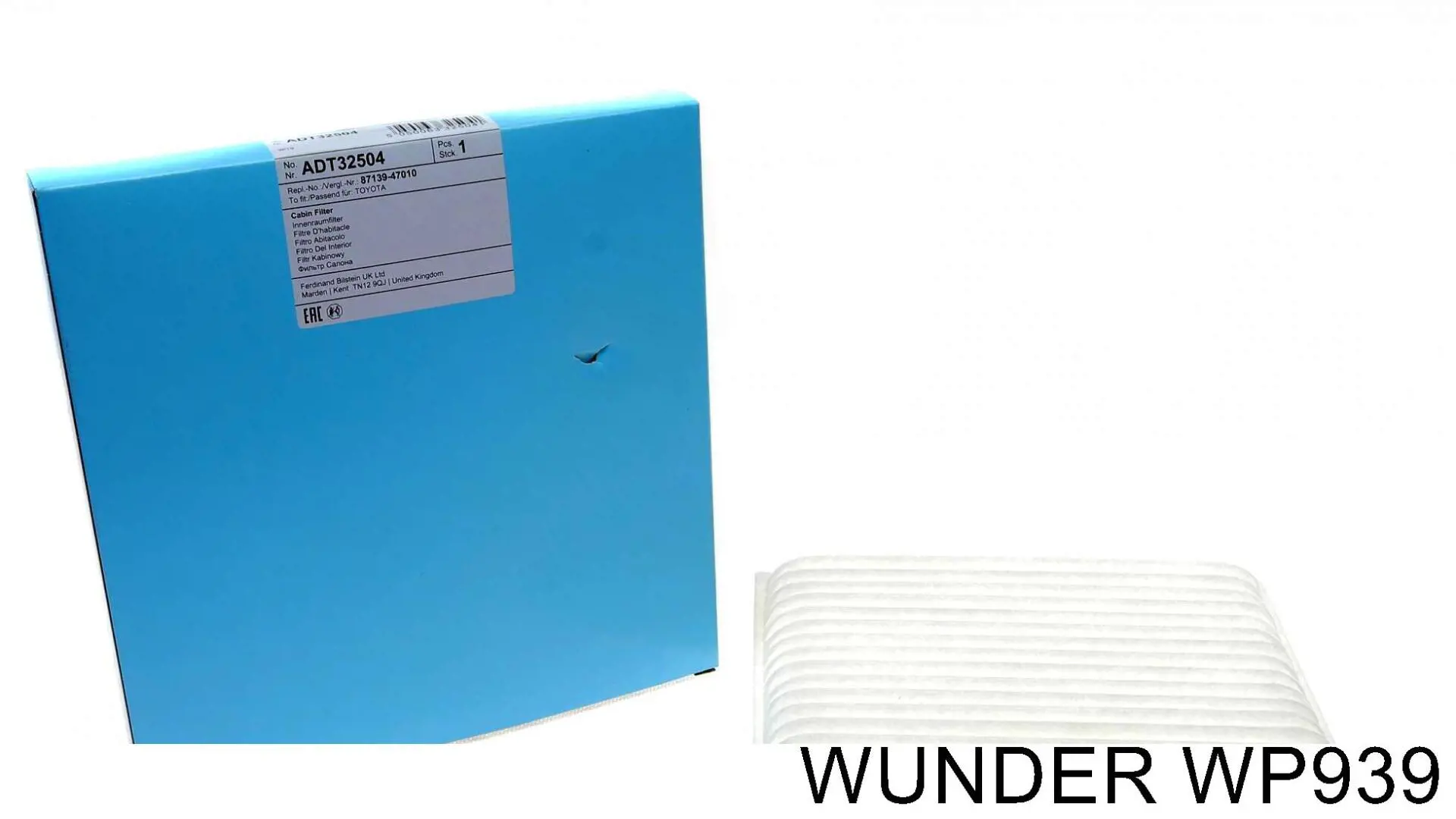 WP939 Wunder Внутрішньосалонний фільтр