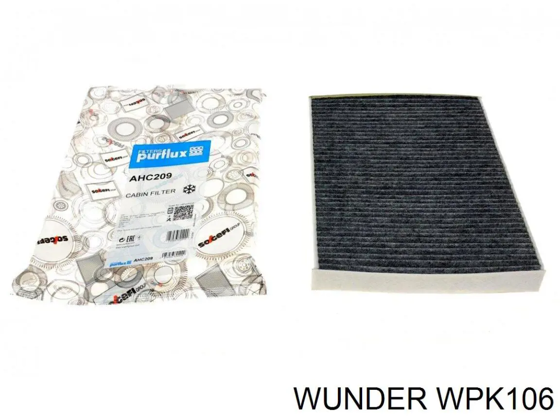 Фільтр салону WPK106 Wunder