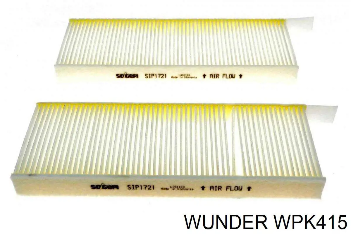 Фільтр повітряний обігрівача Wunder WPK415 ціна, від 8.31 USD