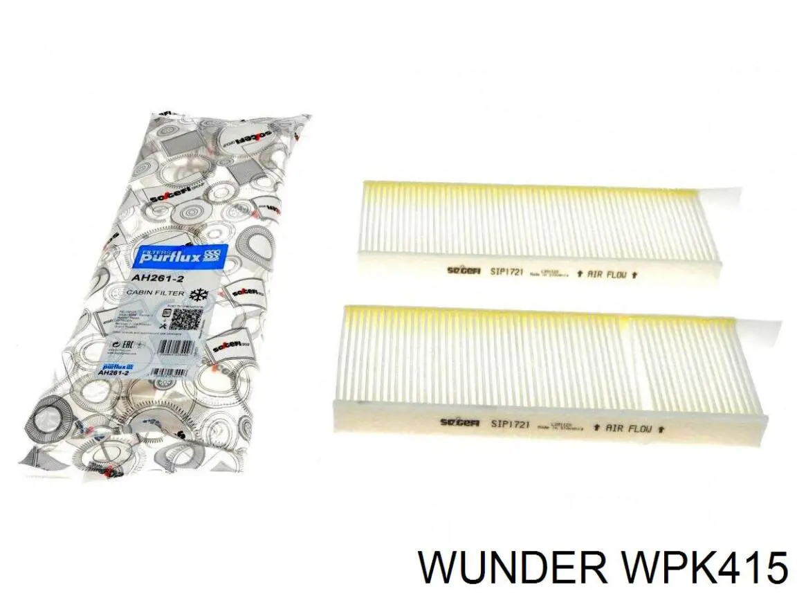 Фільтр салону WPK415 Wunder