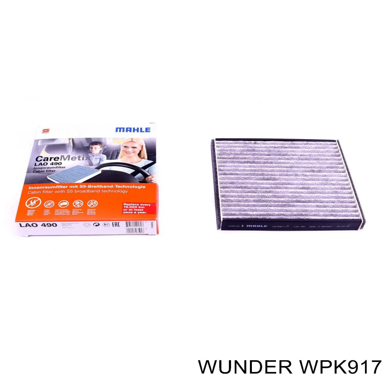 WPK917 Wunder Внутрішньосалонний фільтр
