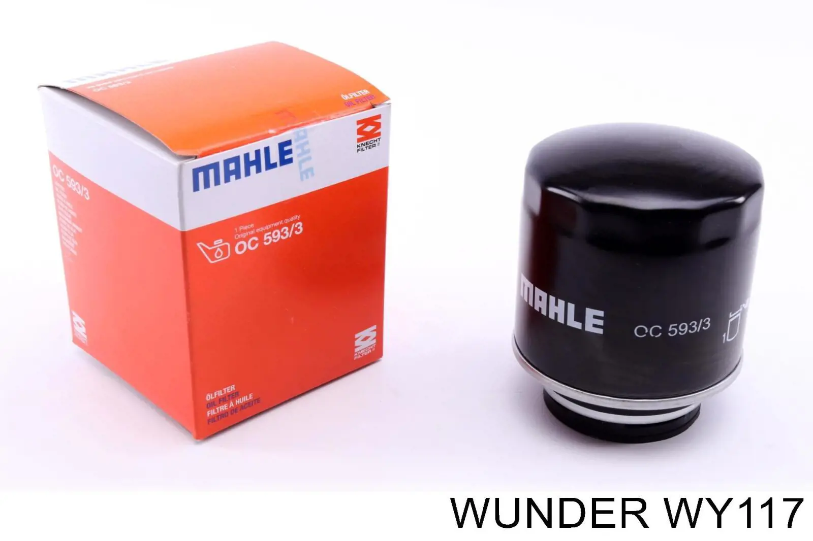 Масляний фільтр WY117 Wunder