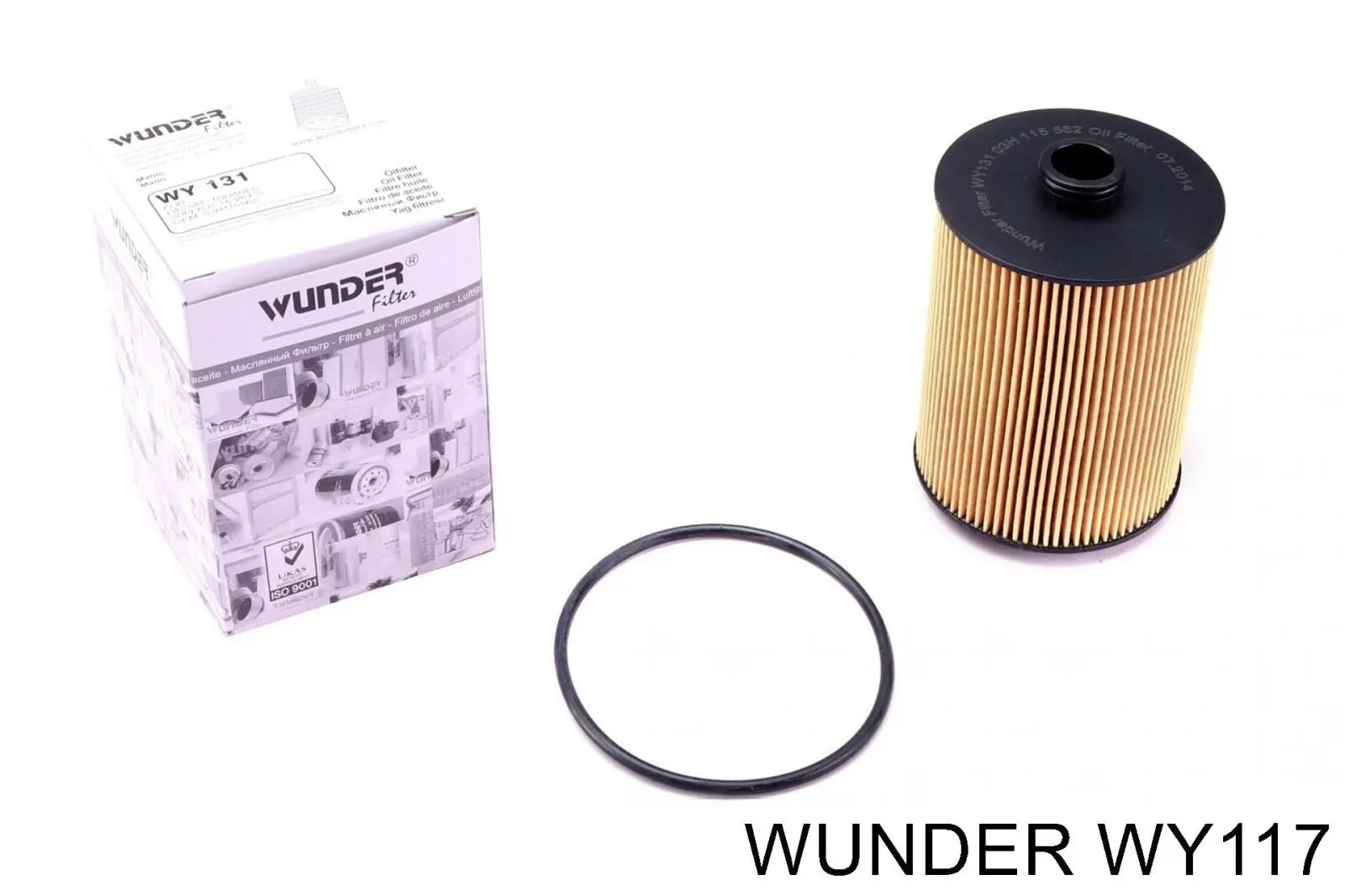 Масляний фільтр двигуна Wunder WY117 ціна, від 3.62 USD