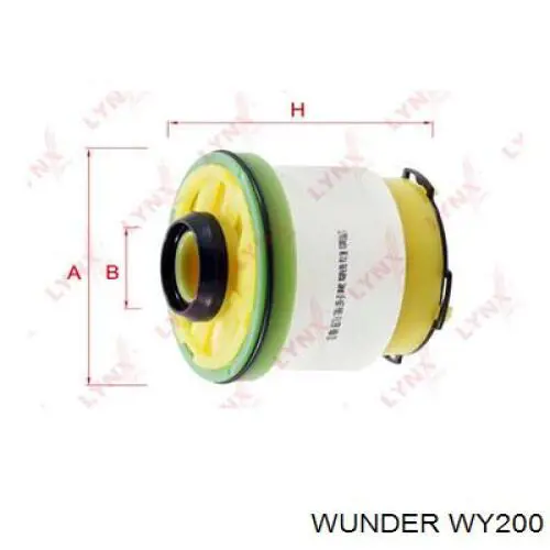 WY200 Wunder Фільтр масла