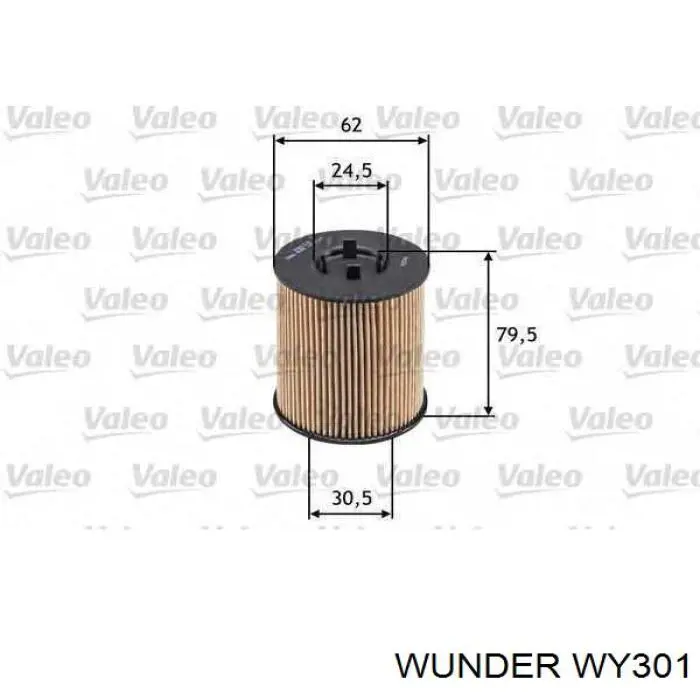 WY301 Wunder фільтр масляний