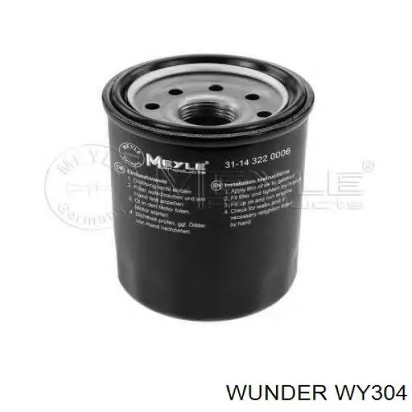 WY304 Wunder фільтр масляний