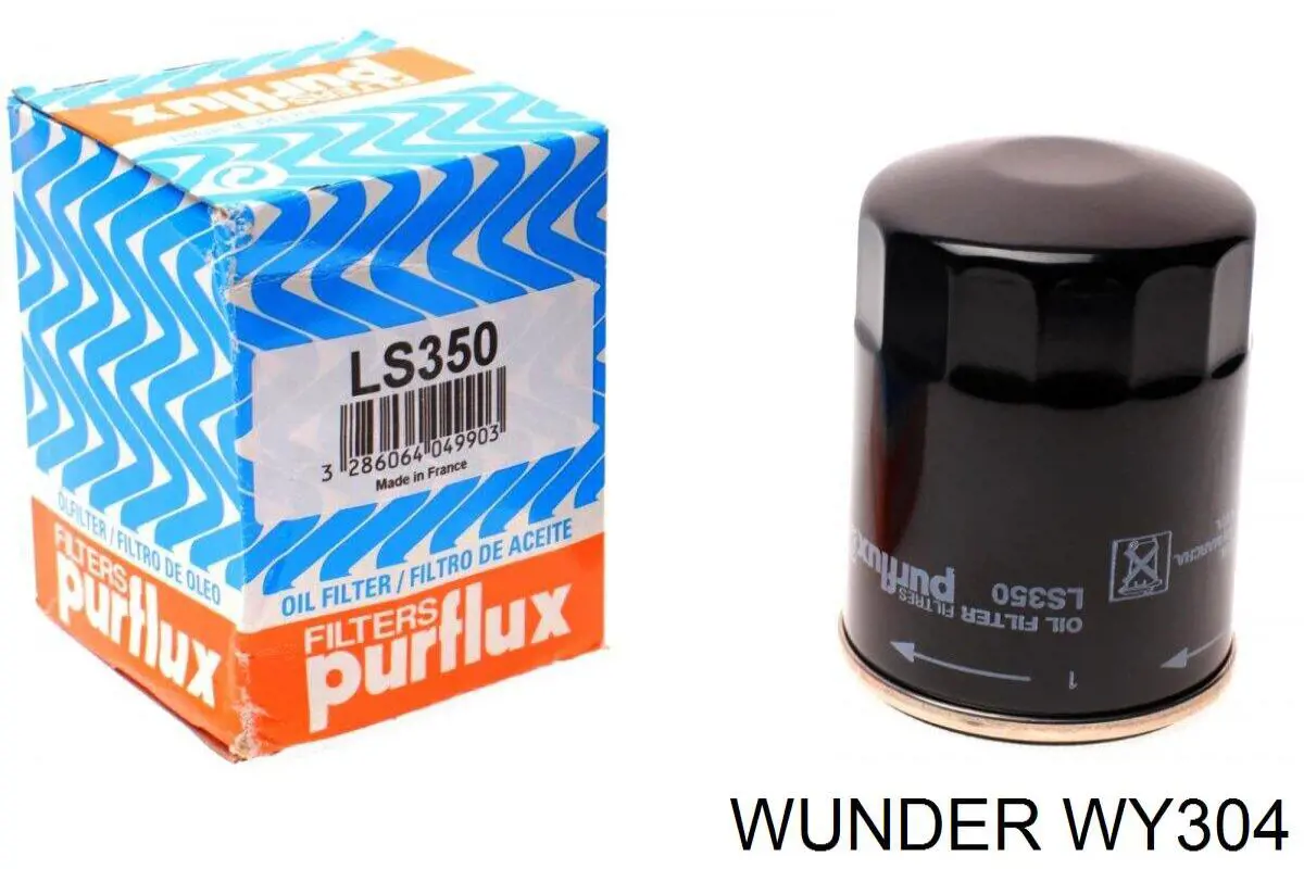 WY304 Wunder Фільтр масла