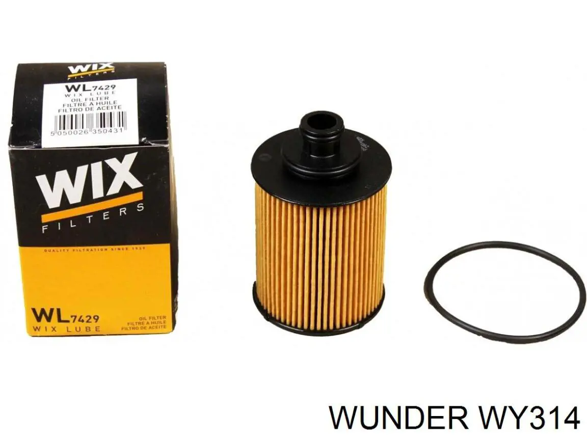 Масляний фільтр WY314 Wunder