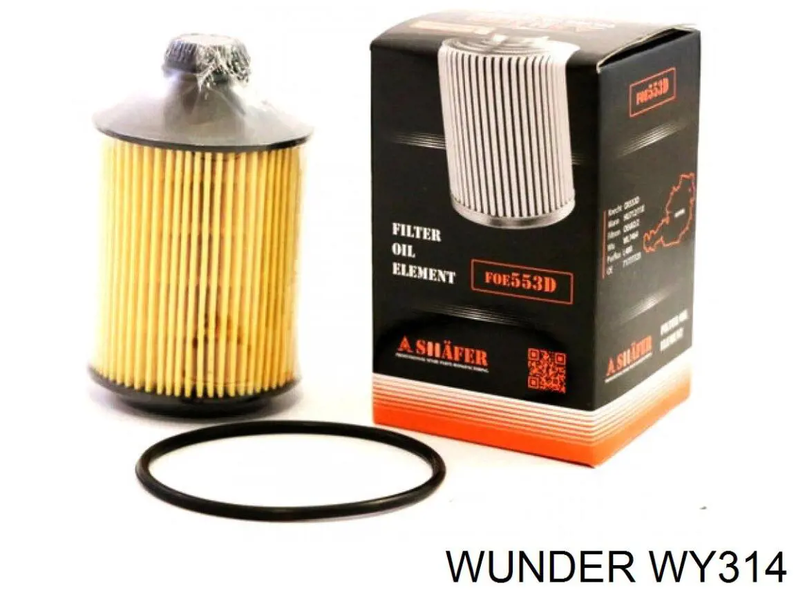 WY314 Wunder Фільтр масла