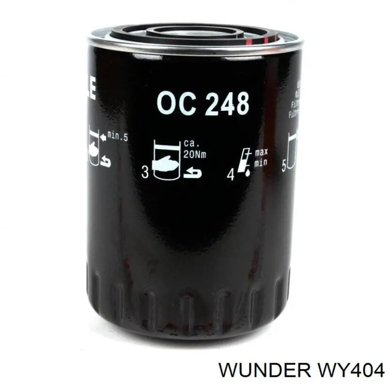 WY404 Wunder Фільтр масла