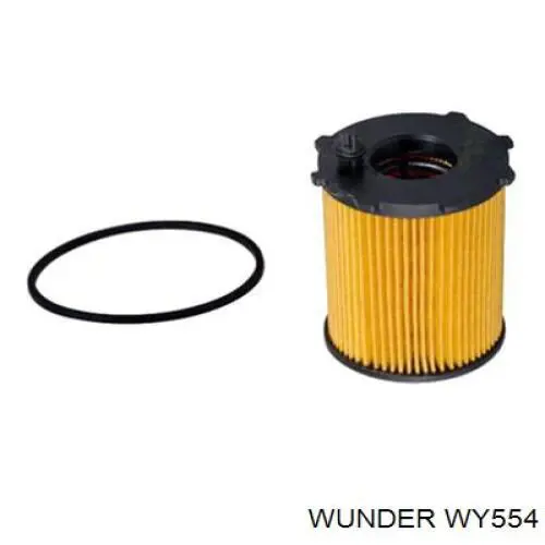 Масляний фільтр двигуна Wunder WY554 ціна, від 5.88 USD