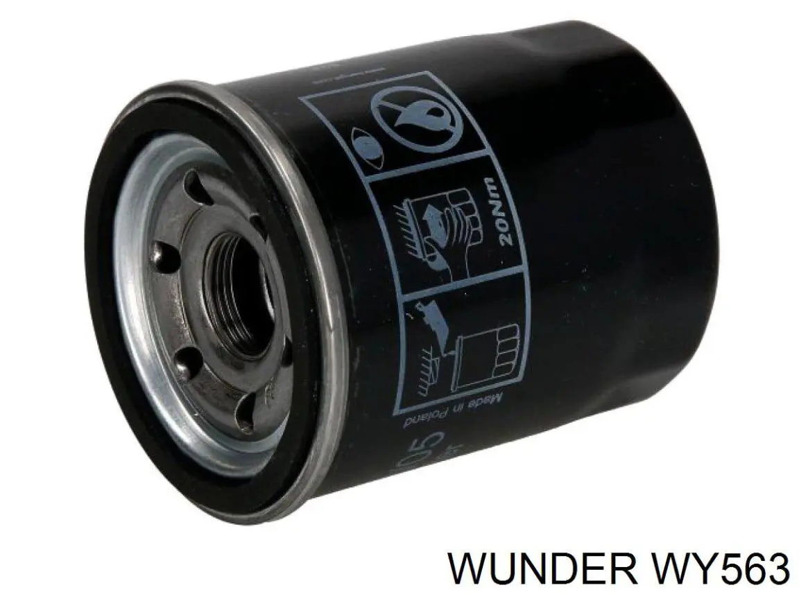 Масляний фільтр двигуна Wunder WY563 ціна, від 4.71 USD
