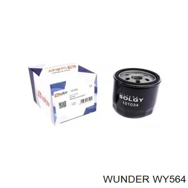 Масляний фільтр двигуна Wunder WY564 ціна, від 5.09 USD