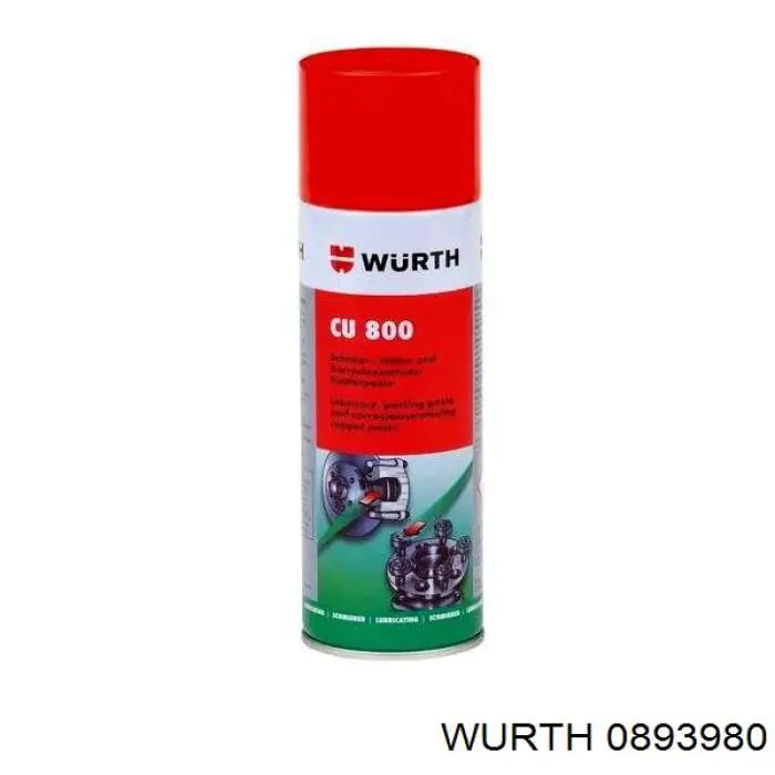 0893980 Wurth Мастило гальмівних систем