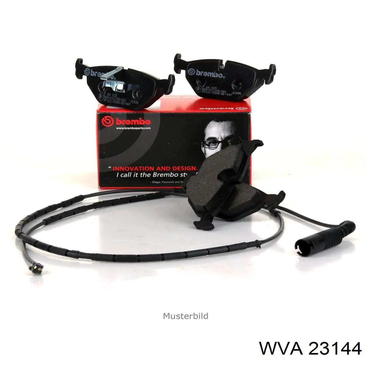 Гальмівні колодки WVA 23144 ціна, від 24.03 USD