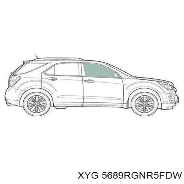 Купити 5706A582 Mitsubishi Скло передніх дверей, правою